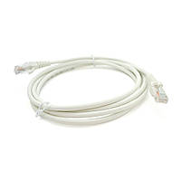 Патч-корд OK-net Кат.5e UTP 24AWG LSZH Білий 2м