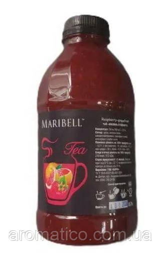 Малина-грейпфрут натуральне фруктове пюре ТМ Maribell 900 г