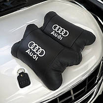Автоподушки з логотипом Audi / Ауді, Авто подушки в машину, Подарунок водію, Подушки MH-269 для машини, фото 6