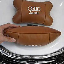 Подушка для водія Audi Ауди, Авто подушка під шию, Подарунок автоаматору, Дорожня подушка EG-765 в автомобіль, фото 3