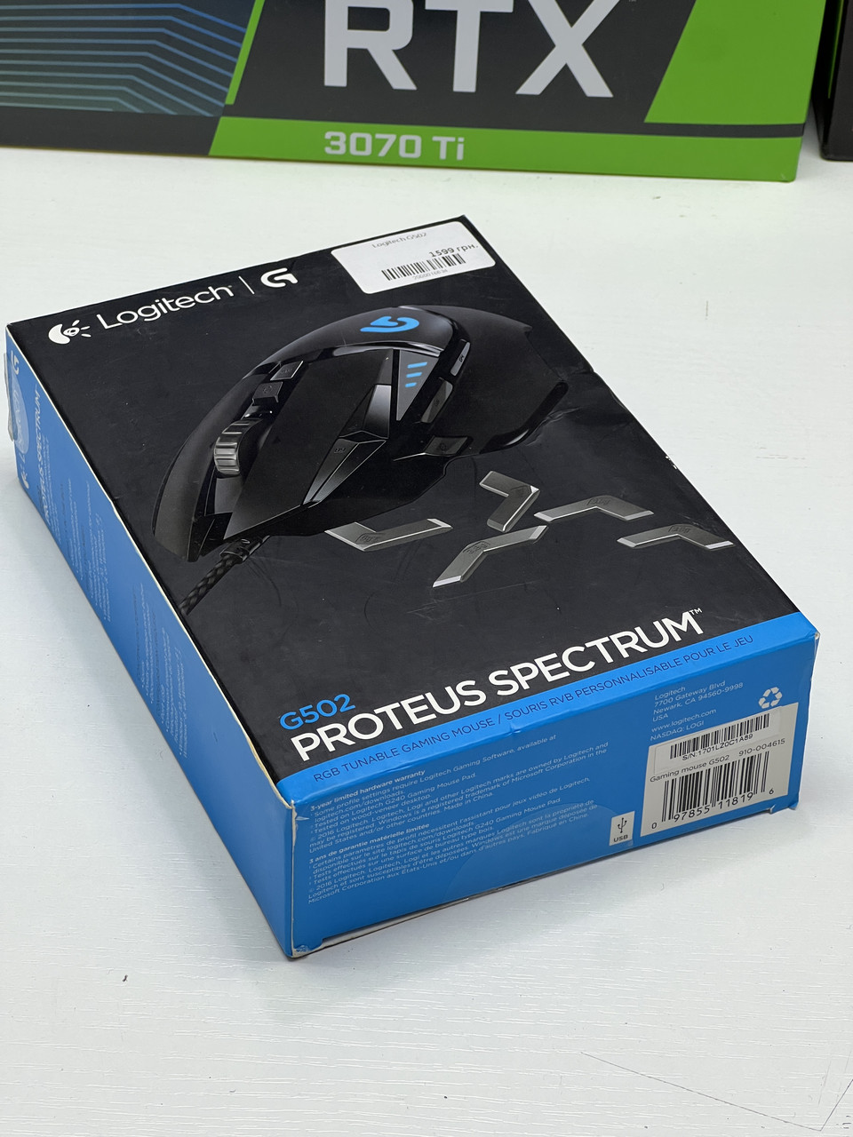Ігрова мишка Logitech G502 — повний комплект, ідеальний стан!