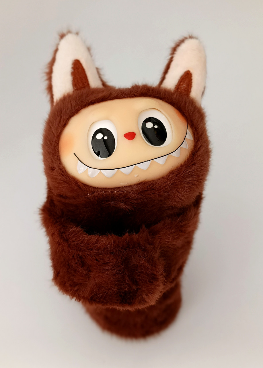 Лабубу браслет коричневий, фото 1