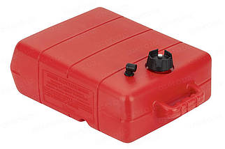 Бак паливний без датчика Easterner 24 літри C14548 переносний для човна і катера червоний масло-бензостійкий пластик Ø 55 мм, фото 2