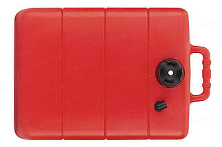 Бак паливний без датчика Easterner 24 літри C14548 переносний для човна і катера червоний масло-бензостійкий пластик Ø 55 мм, фото 5