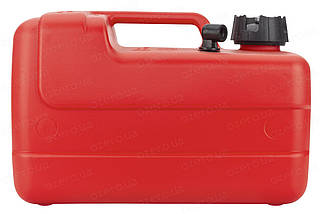Бак паливний без датчика Easterner 12 літрів для човна і катера C14541 переносний червоний масло-бензостійкий пластик, фото 2