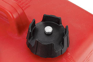 Бак паливний без датчика Easterner 12 літрів для човна і катера C14541 переносний червоний масло-бензостійкий пластик, фото 5