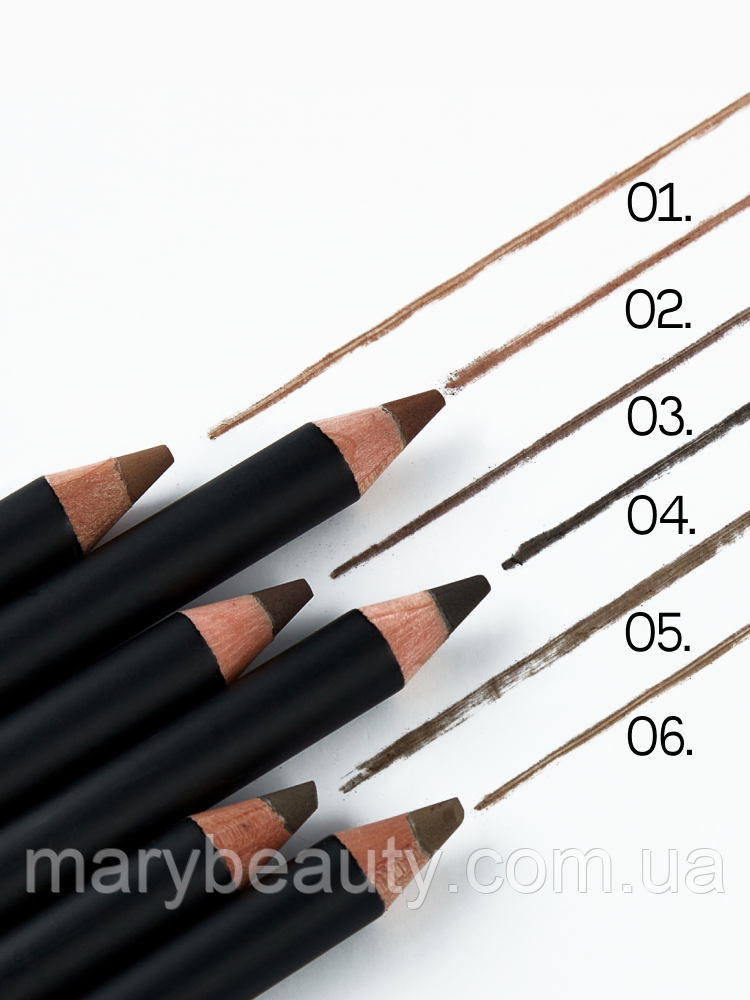 Пудровий олівець для брів ROB Brow Powder Crush, latte 01, фото 1