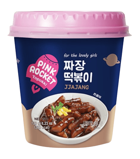 Токпоккі Pink Rocket Danie Topokki JJajang 120г