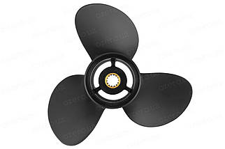 Гвинт для човнового мотора JOHNSON/EVINRUDE/BRP 10.5x11 20-35к.с. 2211-105-11 OB3x10.5x11RB алюмінієвий Amita Solas, фото 2