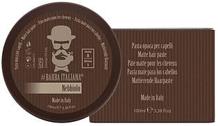 Чоловіча матова паста для укладання волосся Barba Italiana Nebbiolo Pasta, 100 мл (701197436237)