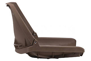 Сидіння Newstar складне brown (75110BRN) для катера і човна коричневе пластиковий каркас класична форма ширина 520 мм, фото 2