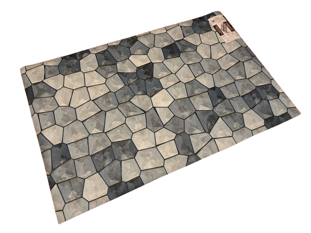 Килимок у коридор 120×78 см, вологопоглинаючий, антиковзаючий, гумова основа (КС21)