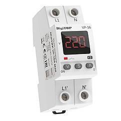 Реле напруги digiTOP VP-16A M2R din
