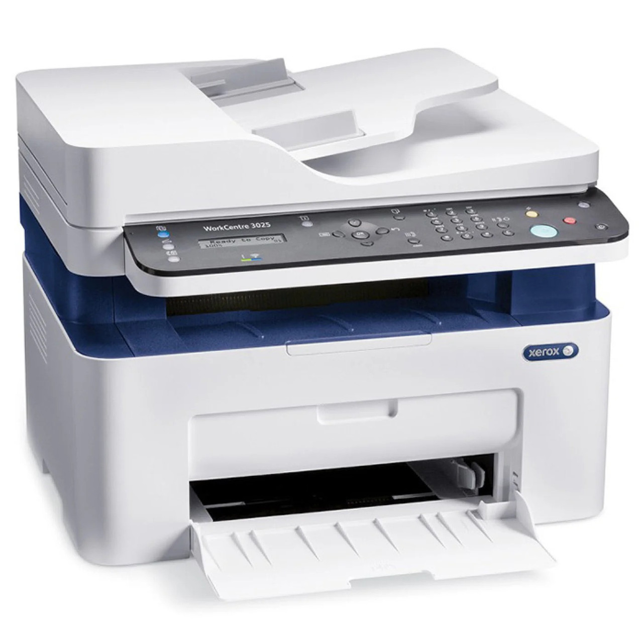 Багатофункціональний пристрій А4 ч/б Xerox WC 3025NI з Wi-Fi (3025V_NI), фото 1