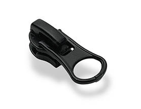 Бігунок для спіральної блискавки №3 Зворотний N31T колір чорний