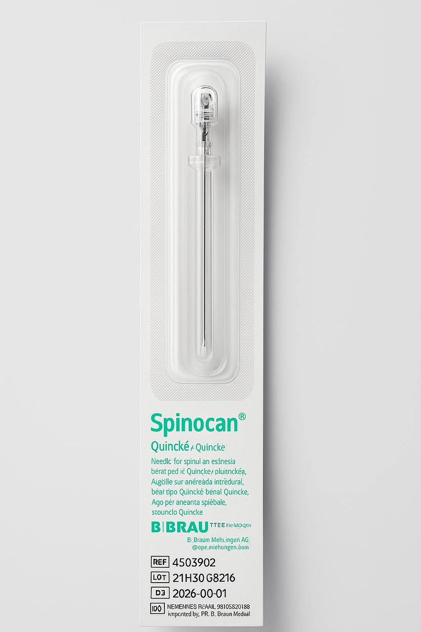 Голка для спінальної анестезії Spinocan (Спінокан) розмір  G 27 (0.42 x 88 мм)