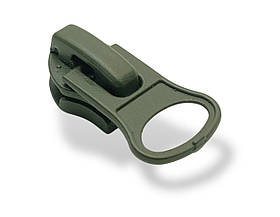 Бігунок для спіральної блискавки No8 N81T Зворотний колір хакі