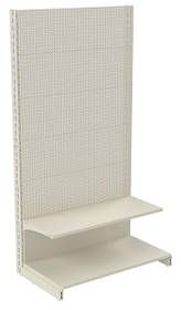 Стелаж торговий пристінний перфорований Модерн