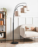 Підлогова лампа CARONI Льон Бежевий, фото 3