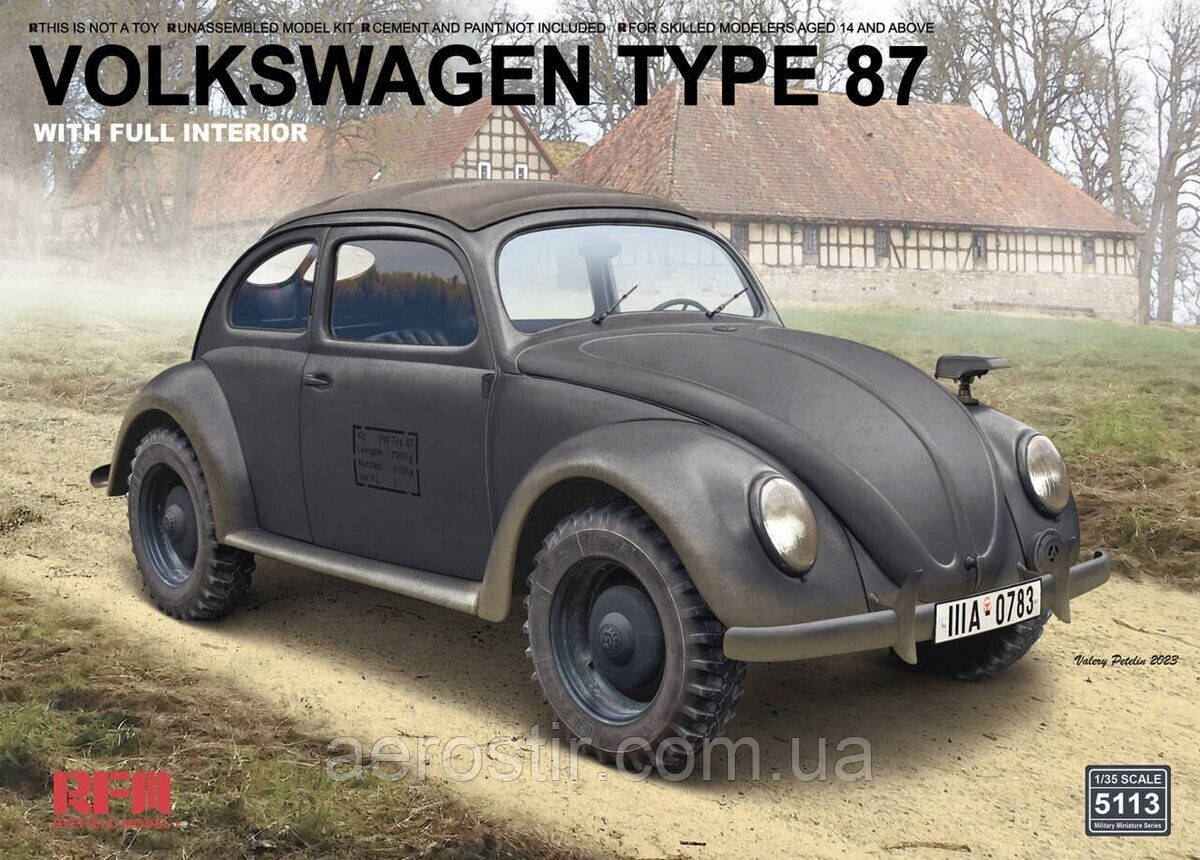 Volkswagen Type 87 1/35 Rye Field Model 5113, фото 1