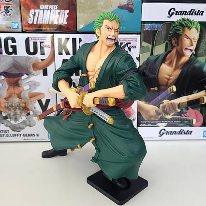 Аніме фігурка Ван Піс Ророноа Зоро / One Piece - Roronoa Zoro Grandista (Bandai Spirits)