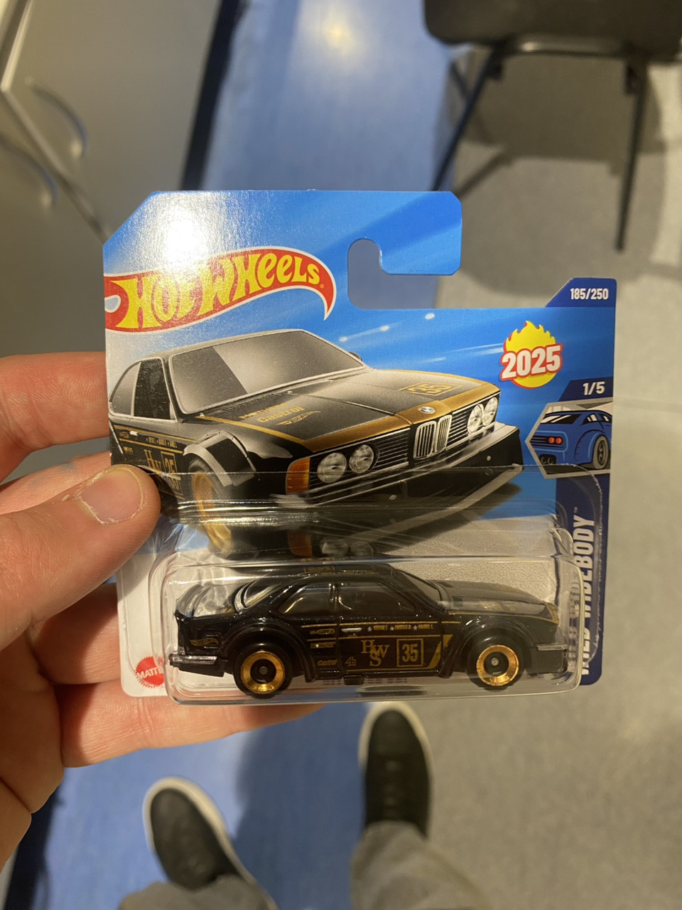 Hot Wheels автомобілі 2025 H КОРПУС BMW 635 CSi 1:64