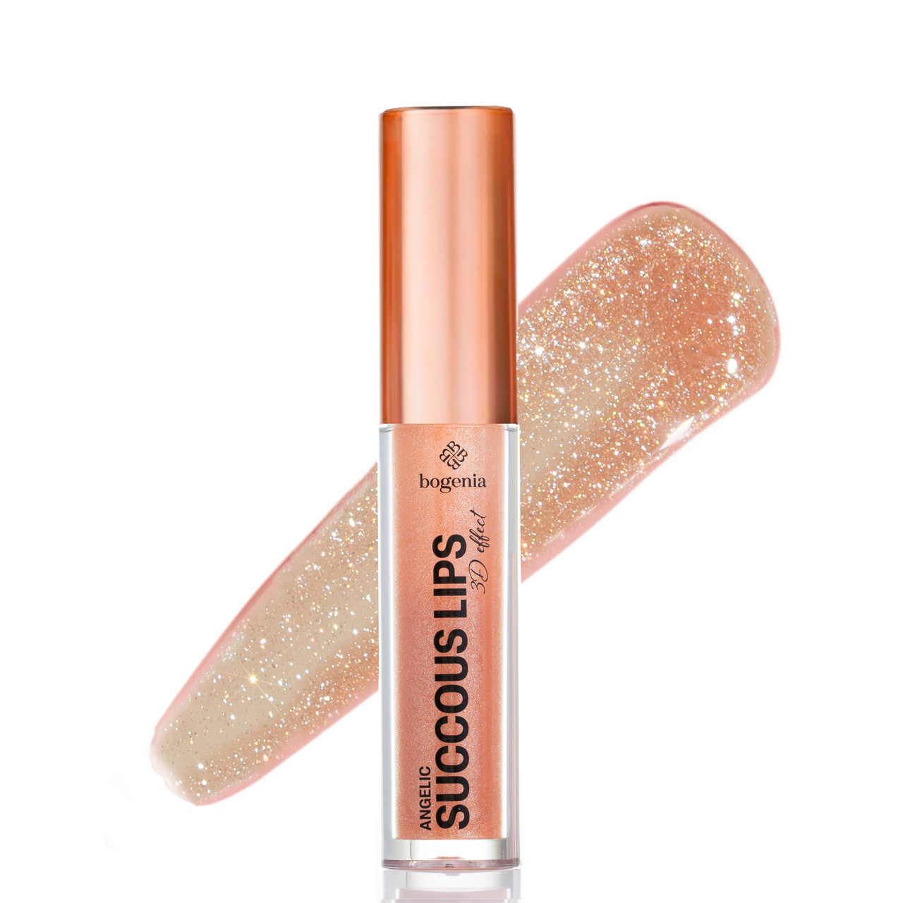 BG711 Помада рідка для губ Succous Lips Angelic 3D effect Bogenia, 012, фото 1