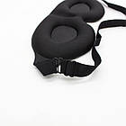 Анатомічна маска для сну / Пов'язка для очей / Пов'язка для сну / Анатомічна пов'язка для сну, фото 3