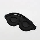 Анатомічна маска для сну / Пов'язка для очей / Пов'язка для сну / Анатомічна пов'язка для сну, фото 4