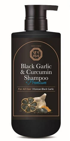 Преміальний шампунь з екстрактом чорного часнику Daeng Gi Meo Ri Premium Black Garlic, 500 мл (8807779100762), фото 1