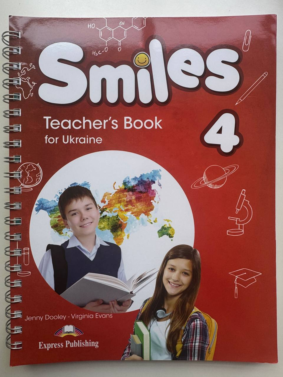 Smiles for Ukraine 4 Teacher's Book (Книга для вчителя - оригінал), фото 1