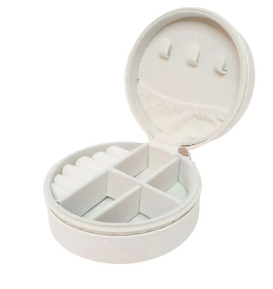 Скринька для зберігання ювелірних виробів box xl-1338 біла