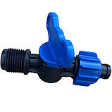 Кран стартовий для стрічки 1/2 з.р. SERTSAN, фото 3