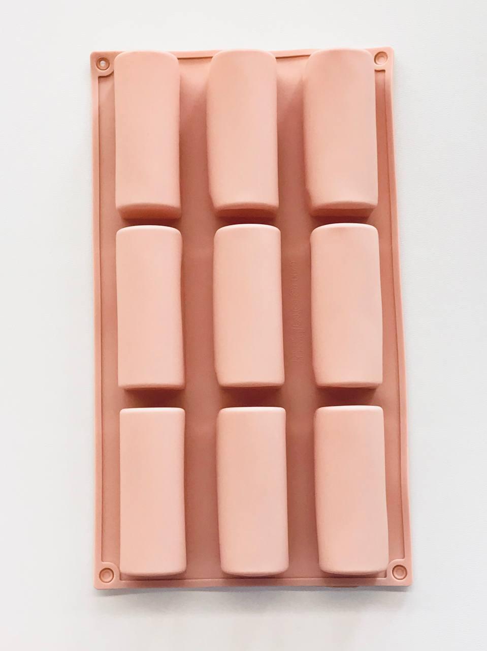 Силіконова форма Батончики, 9 шт, фото 1