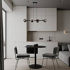 Підвісна сучасна люстра "Modern Luxe " (52-9909-4 BK+BK), фото 4