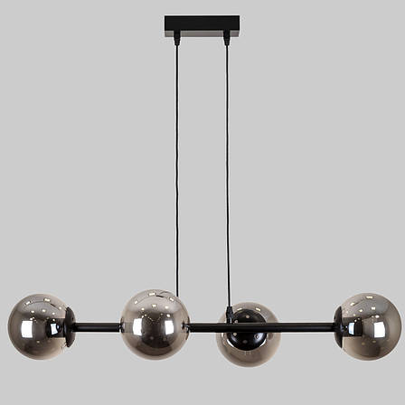 Підвісна сучасна люстра "Modern Luxe " (52-9909-4 BK+BK), фото 1