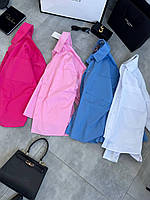 Класична сорочка жіноча на ґудзиках 42-46 Жиноча сорочка