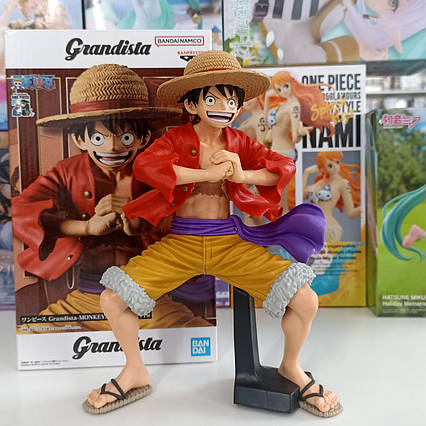 Аніме фігурка Ван Піс Луффі / One Piece -Monkey D. Luffy Grandista (Bandai Spirits)