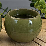 Піала для чаю «Танучий лід» Світло-зелена (120мл), фото 3