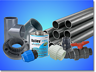 Труби, фітінги, клей ПВХ