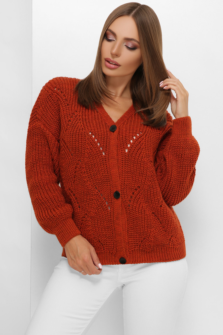 Кофта 197 теракот, фото 1