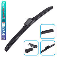 Щетки стеклоочистителя гибридные VOIN 15"-380мм (TPX6M-15") HYBRID Ultra (3 адаптера)