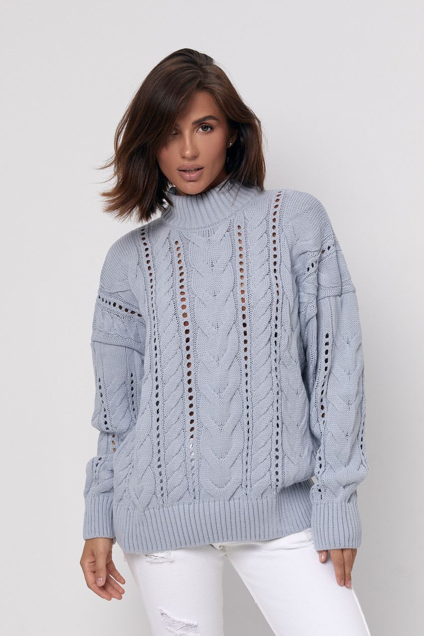 Светр 241 світло-сірий, фото 1