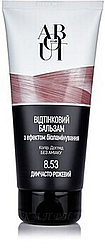 Тонувальний бальзам About hair З ефектом біоламінування 8.53 димчасто-рожевий 150 мл
