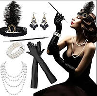 Набір прикрас для свят та вечірок у стилі Гетсбі (№2)