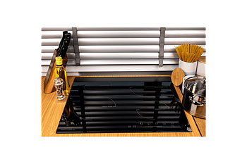 Склокерамічна панель Grunhelm GPC 610 B 4 зони сенсорне управління