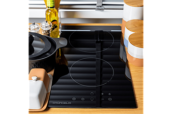 Склокерамічна варильна Grunhelm GPC623BE 2 конфорки сенсорний контроль