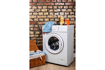 Пральна машина Grunhelm GWS FN610IW фронтальне завантаження, потужність 1750 Вт