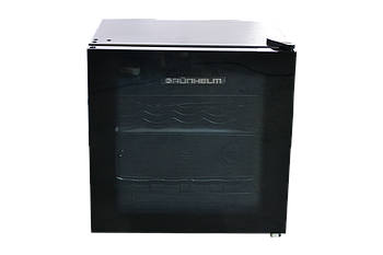 Винний холодильник Grunhelm GWC-14 70 л чорний з тихим компресором