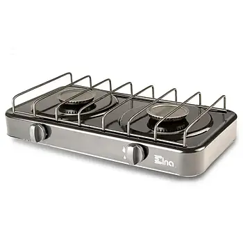 Двоконфорочна плита ПГ-2Н без кришки легка, зручна для подорожей